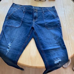 Gap coupe girlfriend jeans size 10